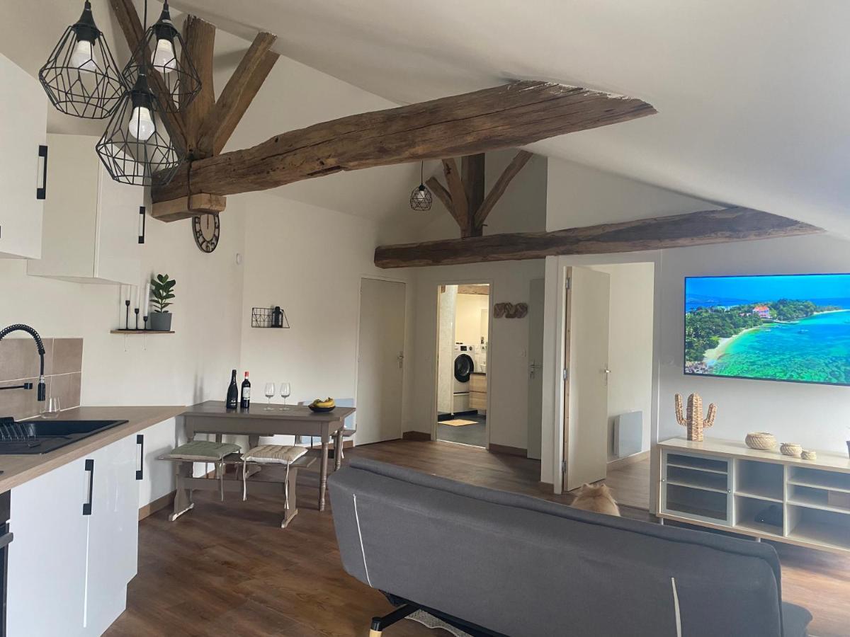 Charmant Appartement Avec Spa Fontenay-le-Comte Bagian luar foto